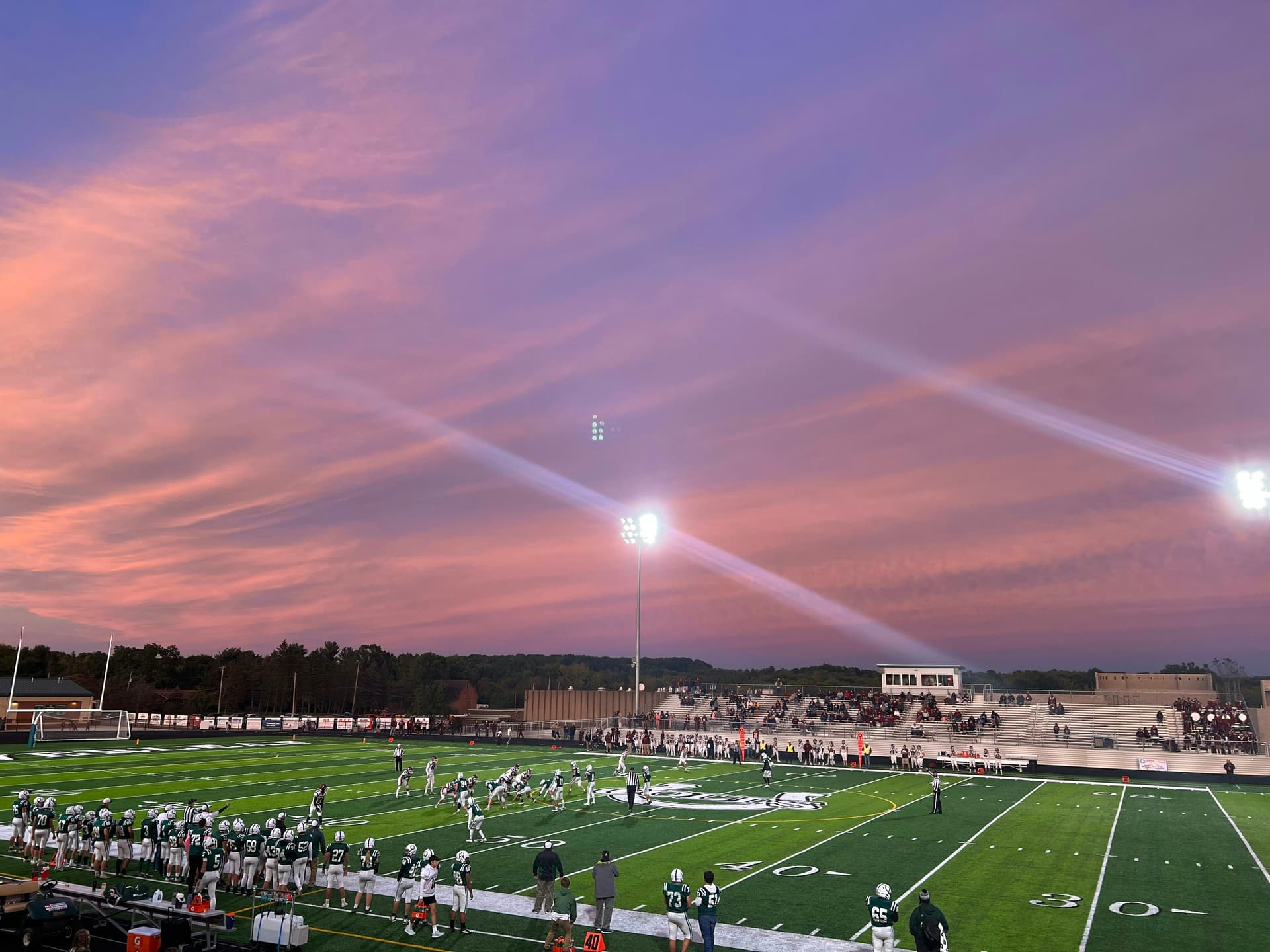 High School USA - american football field